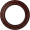 Ekena Millwork Andrea Ceiling Medallion (Fits Canopies up to 8"), 12"OD x 8"ID x 1/2"P, Brushed Mahogany CM12ADBMF - alternate 1